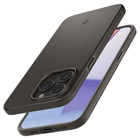 Spigen Thin Fit Apple Iphone Pro Gunmetal Uniqueshop