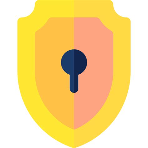 Icono De Seguridad Basic Rounded Flat