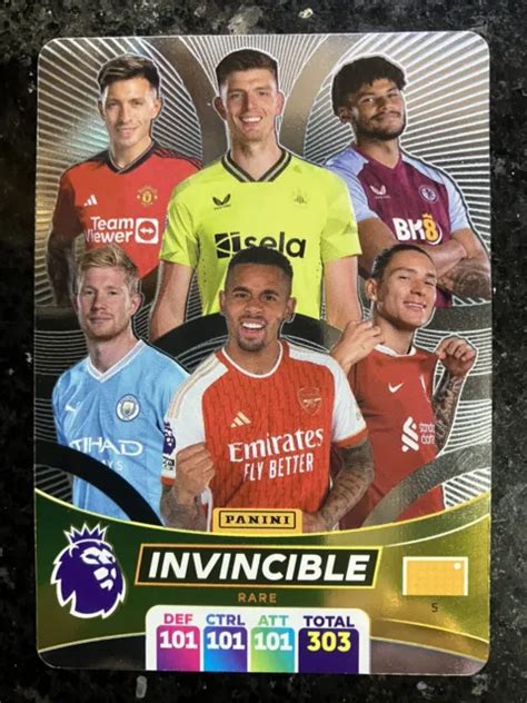 Carte Invincible Panini Adrenalyn Xl Premier League N