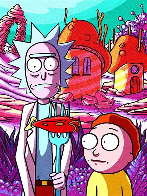 Rick And Morty 5d Diy Diamond Painting Resin Cross Stitch Kits Etsy