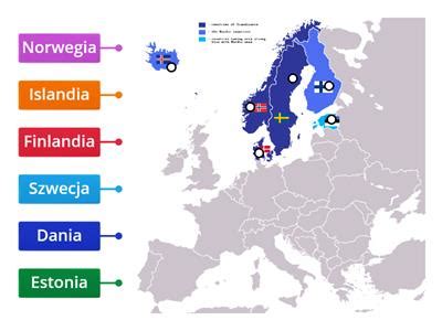 Kraje skandynawskie Materiały dydaktyczne