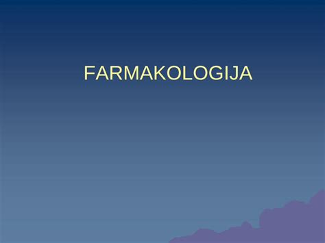 PDF Farmakologija I Parcijala DOKUMEN TIPS