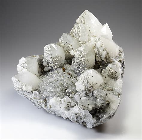 Quartz With Chalcopyrite Calcite Minerals For Sale