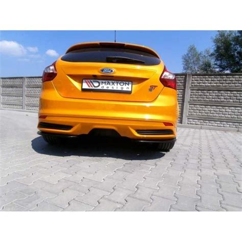 Maxton Design Lame Du Pare Chocs Arriere Ford Focus ST Mk3 Hatchback