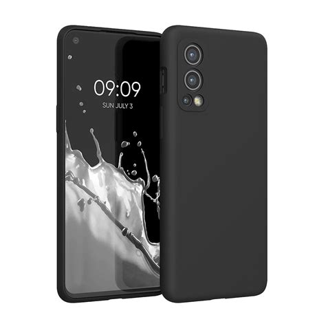 Silicone OnePlus Nord 2 Case Black