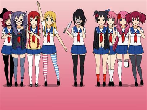 All Yandere Simulator Characters Optionsop