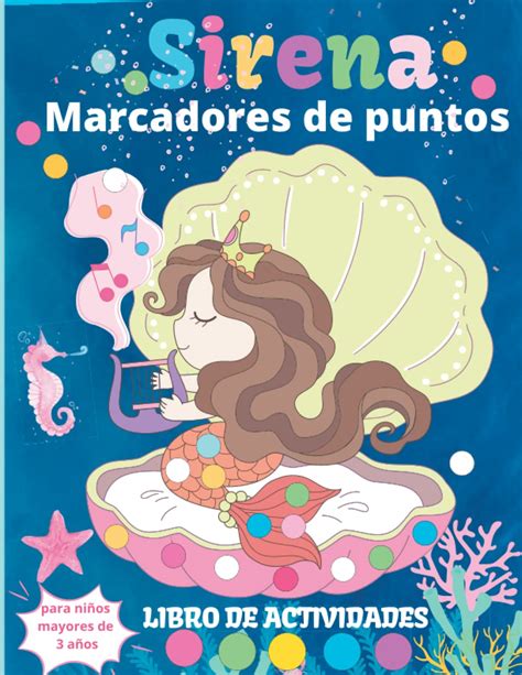 Buy Marcadores De Puntos Sirena Libro De Actividades Para Ni Os Y