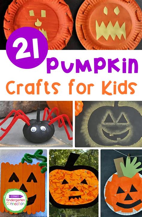 Pumpkin Crafts For Kindergarten