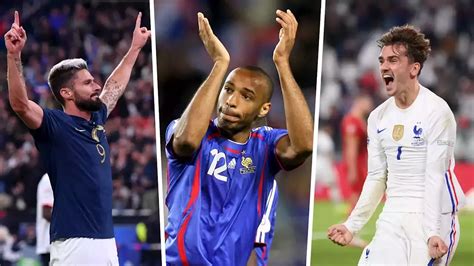 Siapa Top Skor Sepanjang Masa Timnas Prancis Giroud Henry Mbappe