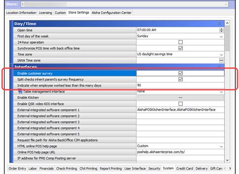 Aloha Pos Activating Customer Survey Ncr Docs