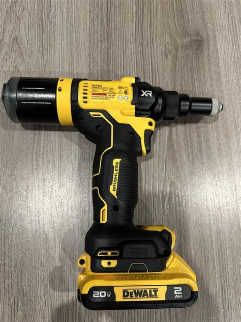 Dewalt Dcf Brushless Cordless Rivet Tool V