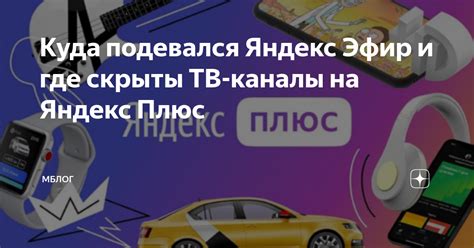 Куда подевался Яндекс Эфир и где скрыты ТВ-каналы на Яндекс Плюс ...
