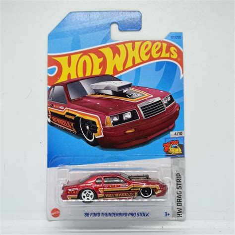 Hot Wheels Original Ford Thunderbird Pro Stock Hw Drag Strip Shopee Philippines