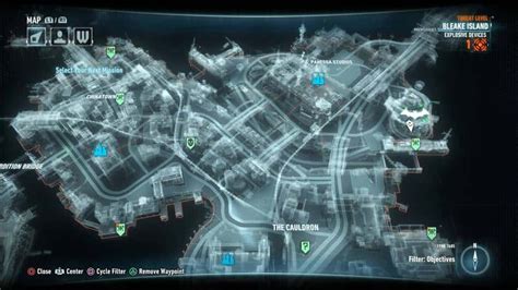 Batman Arkham Knight Locations