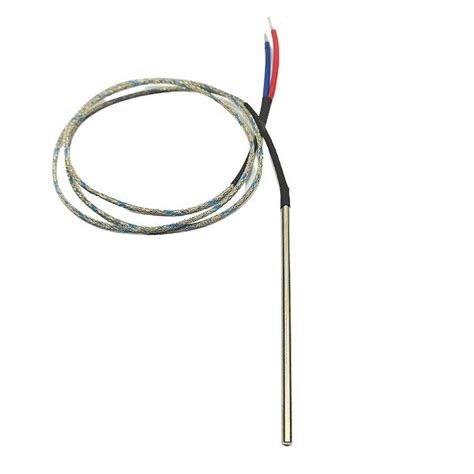 Sensor De Temperatura Termopar Tipo J Haste 4x100mm Fogo Forte