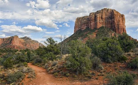 Beautiful Sedona Red Rock Desert Landscape Stock Photo Image Of