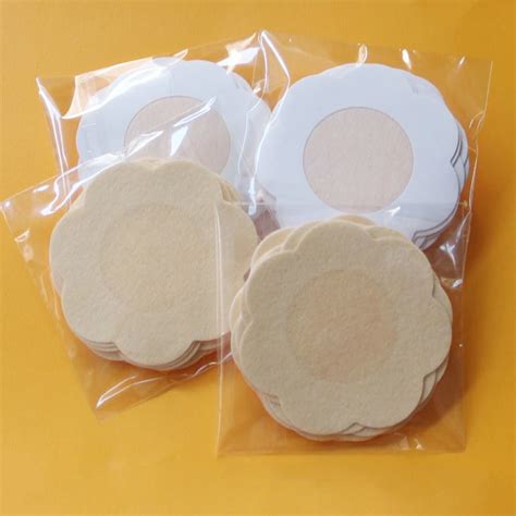Nude Colors Bra Pasties Non Woven Chest Stickers Disposable Nipple Covers Adhesive Invisible