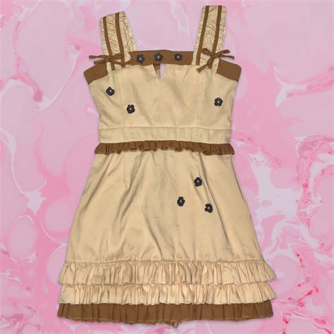 Kawaii Coquette Cottagecore Dollete Y2k Dress Vintage Korea Bangkok