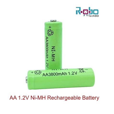 Aa 1 2v Ni Mh Rechargeable Battery Robotech Bd