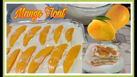 Graham Mango Float Crema De Mangga Mango Float Recipe Filipino