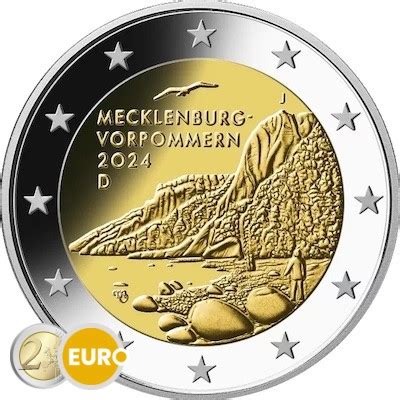 Euro Germany Mecklenburg Vorpommern Unc Eurocommemorative Ie