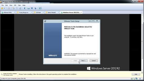 Basic Installation Of Windows Server 2012 R2 In VMWare Workstation 10