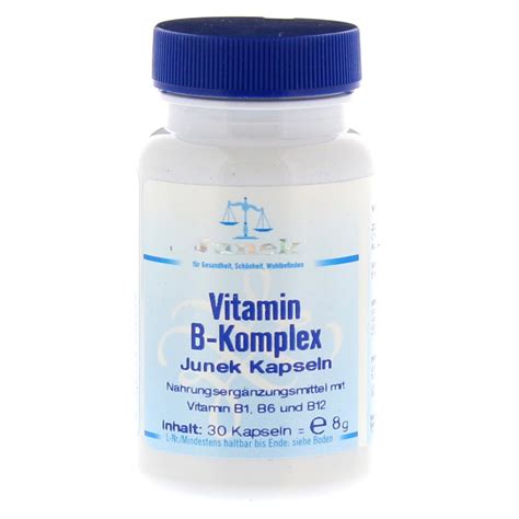 Vitamin B Komplex Junek Kapseln St Ck Medpex