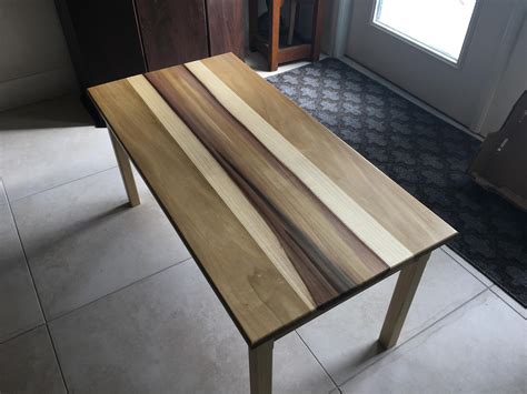 Poplar Coffee Table My First Project Rwoodworking