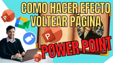 COMO HACER EFECTO PASAR PAGINA DE LIBRO POWER POINT SUPER FACIL YouTube