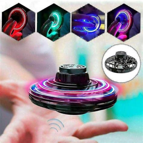 Flynova Drone Hovering Flying Spinner Boomerang Fidget Led Light Kids ...
