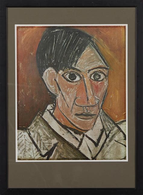 Pablo Picasso PICASSO Self Portrait MutualArt