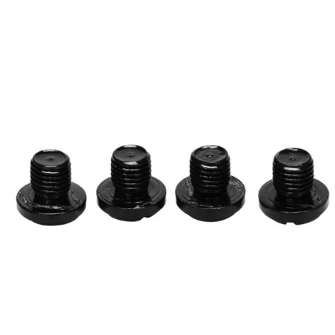 4pcs M10x1 25 Left Hand Right Hand Thread Mirror Hole Plugs Cap For