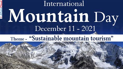 International Mountain Day December