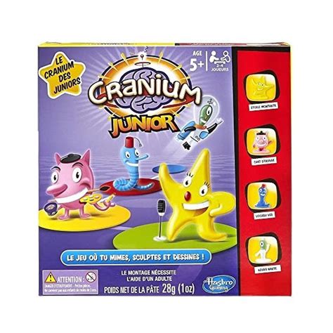 Hasbro Cranium Junior Jeux de Société de Réflexion pour Enfants 5 A