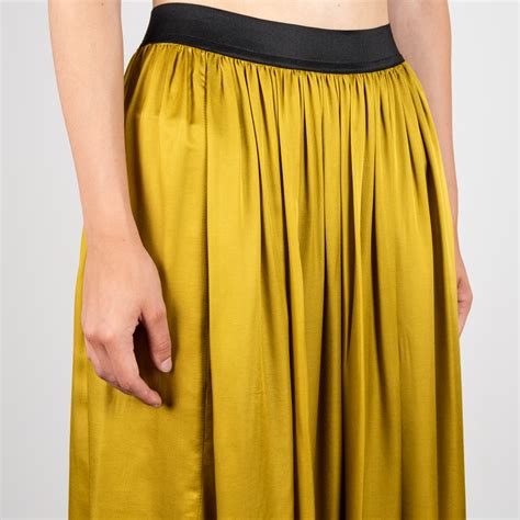 Gold Pleated Skirtwolfensson