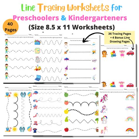 Fun Kindergarten Handwriting Practice Sheets Playfully Primary Worksheets Library