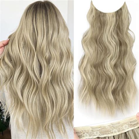 Amazon Kookastyle Invisible Wire Hair Extensions With Transparent