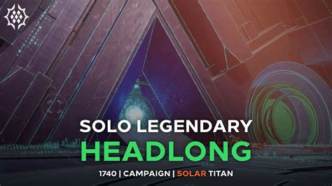 Solo Legendary Lightfall Campaign Headlong Mission 7 Destiny 2