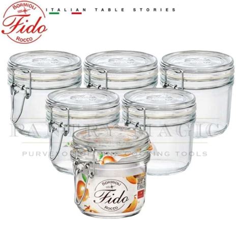 Promo Bormioli Clear Fido Flip Top Jar Ml Toples Kaca Kedap Udara