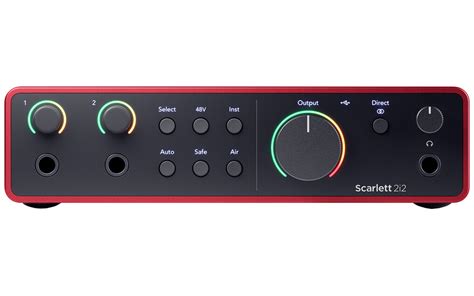 Focusrite Scarlett I Th Gen Usb Audio Interface