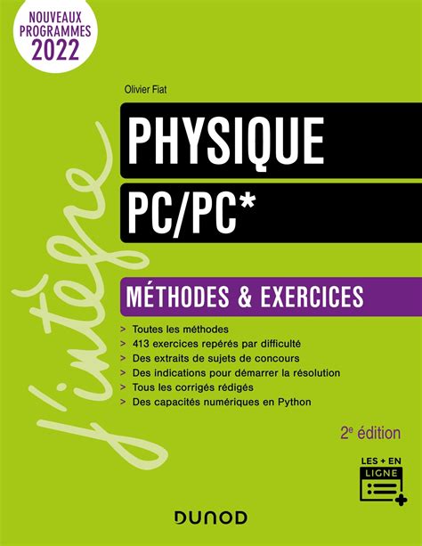 Physique Méthodes et exercices PC PC 2e éd Livre et ebook