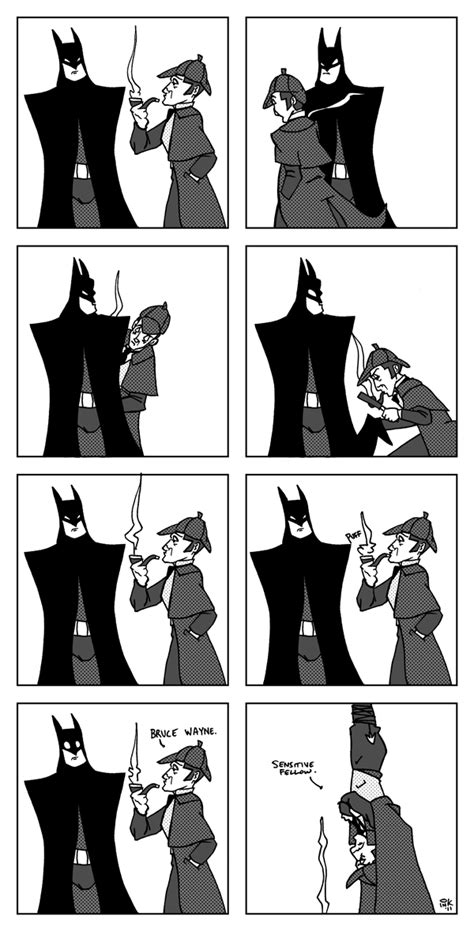 Bloodofthepen Batman Vs Sherlock Holmes By Outlawinknever Mind My