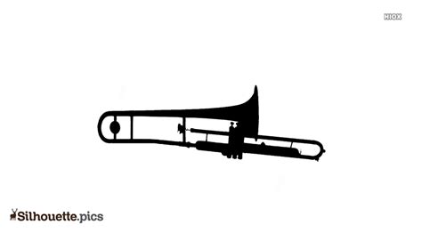 trombone silhouettes - Clip Art Library