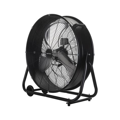 Circulador De Ar Industrial CI 01 Rodas 185W Preto 220V Ventisol