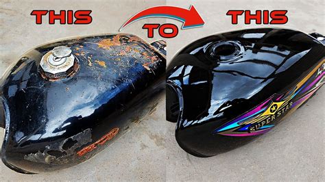 How To Paint A Motorcycle Fuel Tank Reviewmotors Co