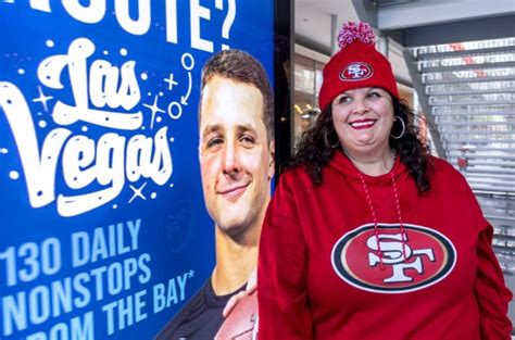 Super Bowl Lviii 49ers Faithful Head To Las Vegas To Cheer On Their