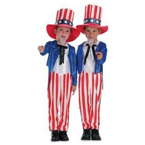 Childs Uncle Sam Costume Patriotic Costumes Uncle Sam Costume Kids