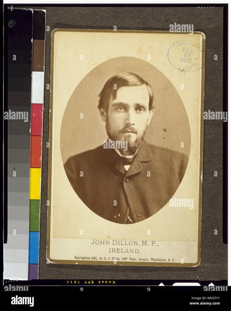 John Dillon Mp Ireland Stock Photo Alamy