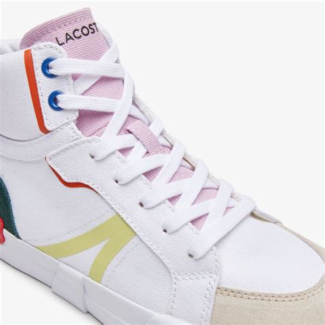 Women S Lacoste L004 Mid Textile Sneakers Women S Sneakers New In 2023 Lacoste