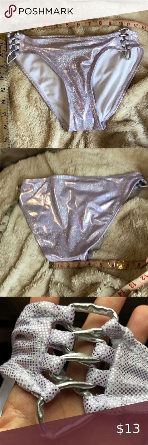 MIDNIGHT HOUR Translucent Bikini Bottoms BNWT Wish I Could Have Found